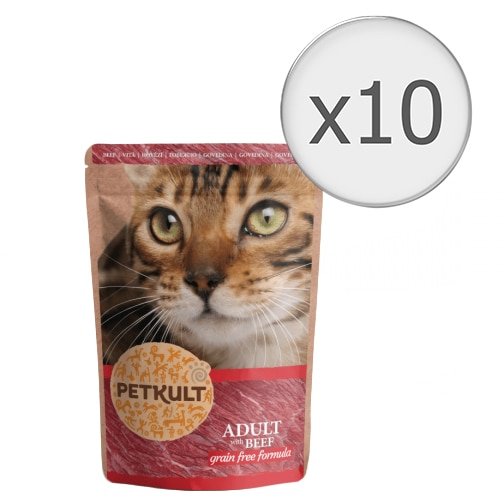 Hrana umeda pentru pisici Petkult Vita 10x100g
