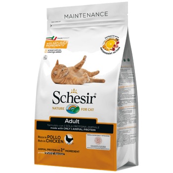 Hrana uscata pentru pisici Schesir Adult cu pui 400g Hrana uscata pentru pisici Schesir Adult cu pui 400g