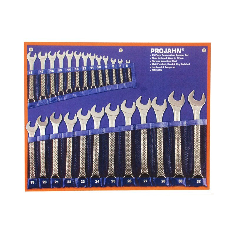 Set de Chei Combinate 6 - 32 mm (25 Piese)