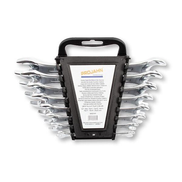 Set de Chei Fixe Duble 6 - 22 mm (8 Piese)