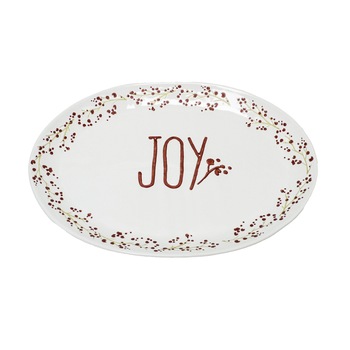 Platou ceramica Craciun, Bobo, 37 x 26 cm, 3PTC106546 Platou ceramica Craciun, Bobo, 37 x 26 cm, 3PTC106546