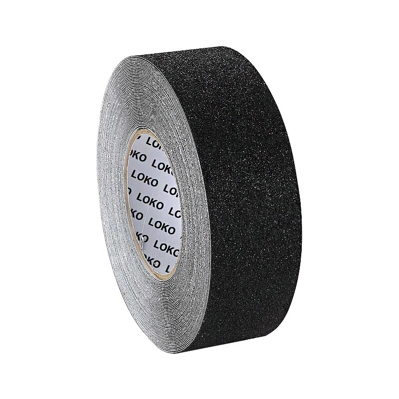 Banda autoadeziva antiderapanta LOKO LKC5018-80B, granulatie 80B, 50mm x 18m , negru