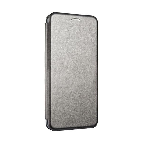 Husa Motorola Moto G9 Play Flip Case Elegance Silver