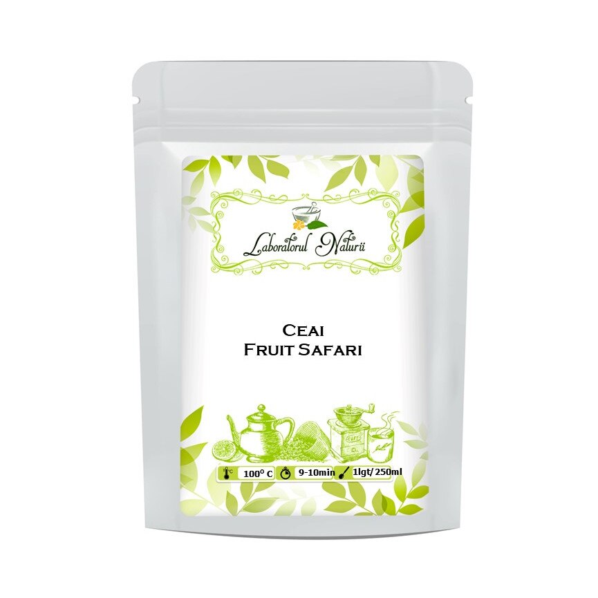 Ceai Fruit Safari, Laboratul Naturii, 250 g