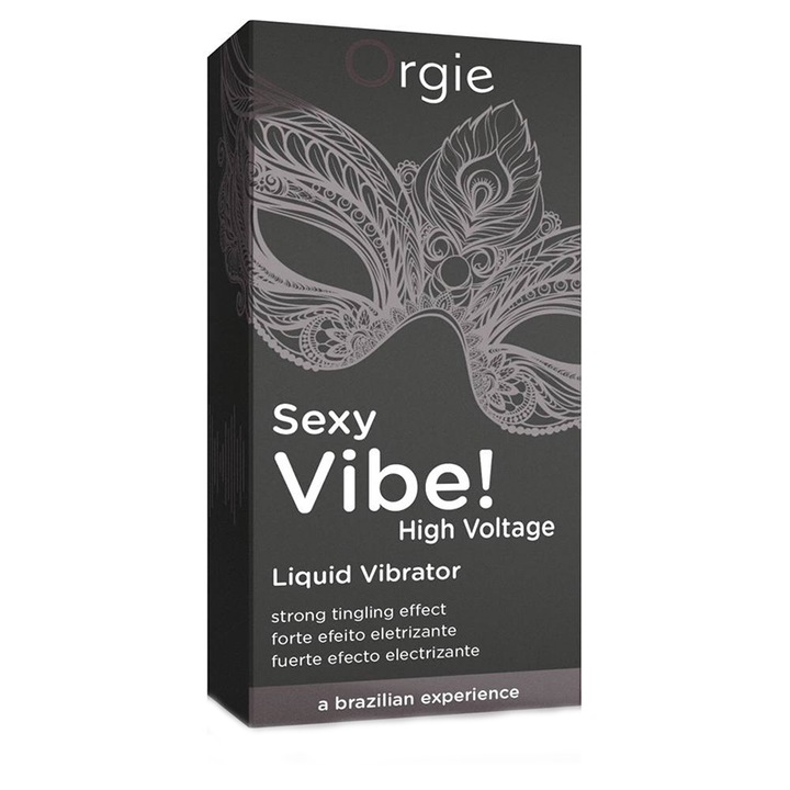 Orgie Sexy Vibe High Voltage síkosító gél, 15 ml