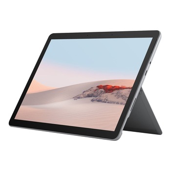 Tableta Microsoft Surface Go 2, 10.5 inch, 128GB, 8GB RAM, Procesor Intel Core m3 8100Y, Intel UHD Graphics 615, Windows 10 S, Wi-Fi, Platinum Tableta Microsoft Surface Go 2, 10.5 inch, 128GB, 8GB RAM, Procesor Intel Core m3 8100Y, Intel UHD Graphics 615, Windows 10 S, Wi-Fi, Platinum