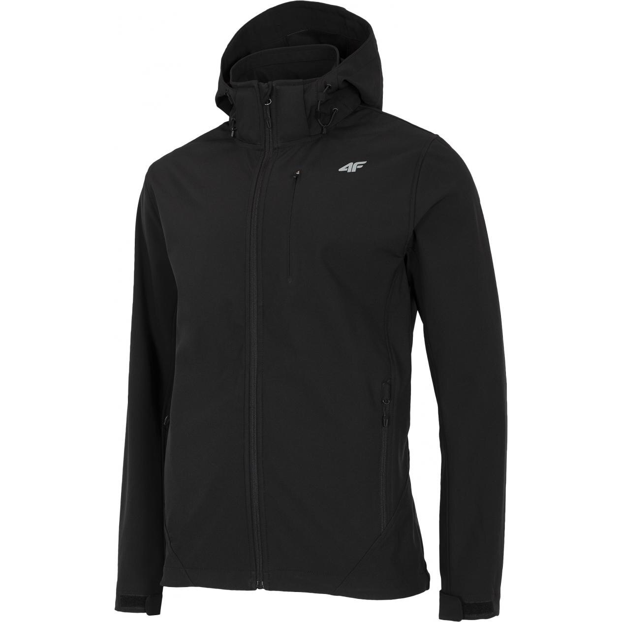 Jacheta Softshell pentru barbati 4F, Negru