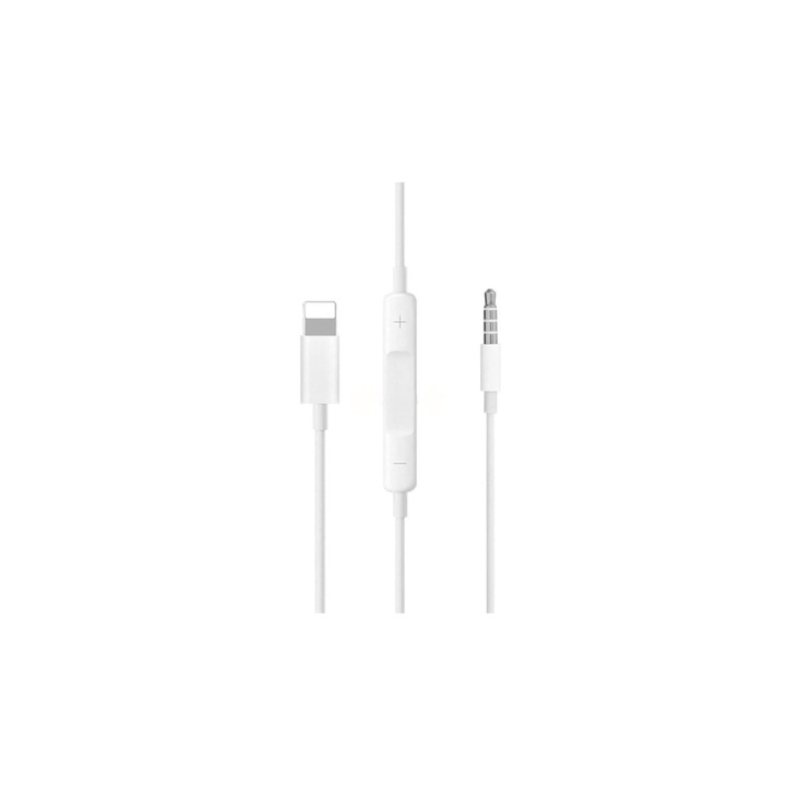 Преходен кабел Lightning - Audio AUX 3.5 мм, дължина 1м