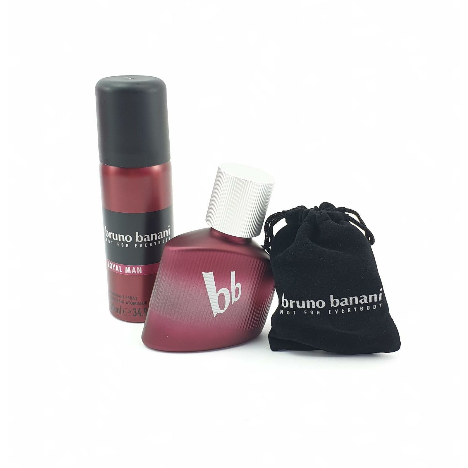 Set Apa de Parfum 30ml + Deodorant 50 ml + Phone Lens, Bruno Banani For Man Loyal