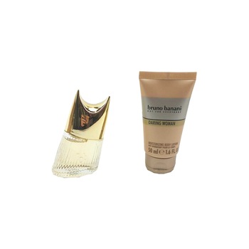 Set Apa de Parfum 20 ml+ Lotiune de corp 50 ml, For Women Daring, Bruno Banani Set Apa de Parfum 20 ml+ Lotiune de corp 50 ml, For Women Daring, Bruno Banani