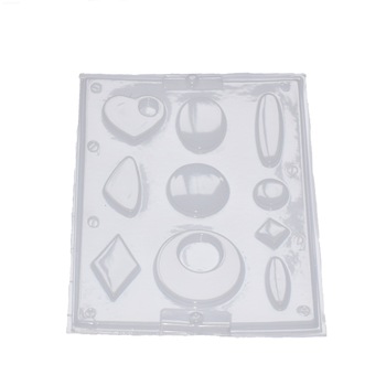 Forma de turnat pentru bijuterii, Efco, 10 modele/set Forma de turnat pentru bijuterii, Efco, 10 modele/set