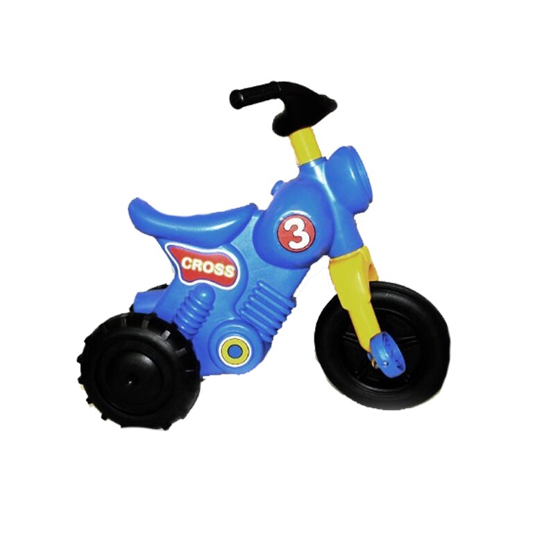 Motocicleta cu pedale Dohany Cross Motor DCM1G, Albastru