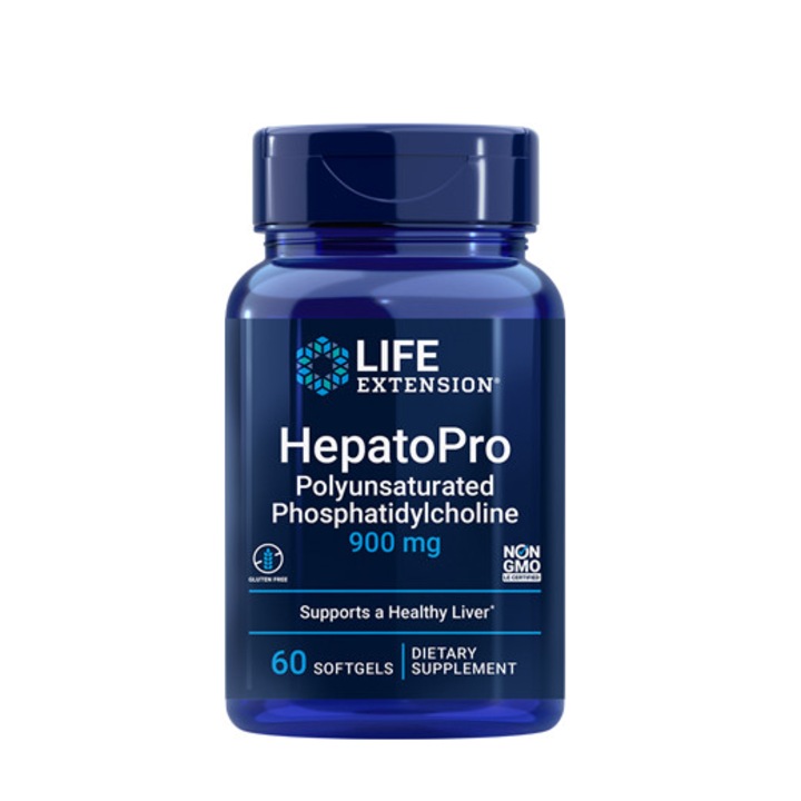 Life Extension HepatoPro Étrend Kiegészítő, Hepatoprotector, Méregtelenítés, 60 kapszula-, 60 adag