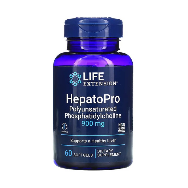 HepatoPro, (Sanatatea Ficatului) 900 mg, Life Extension, 60 softgels