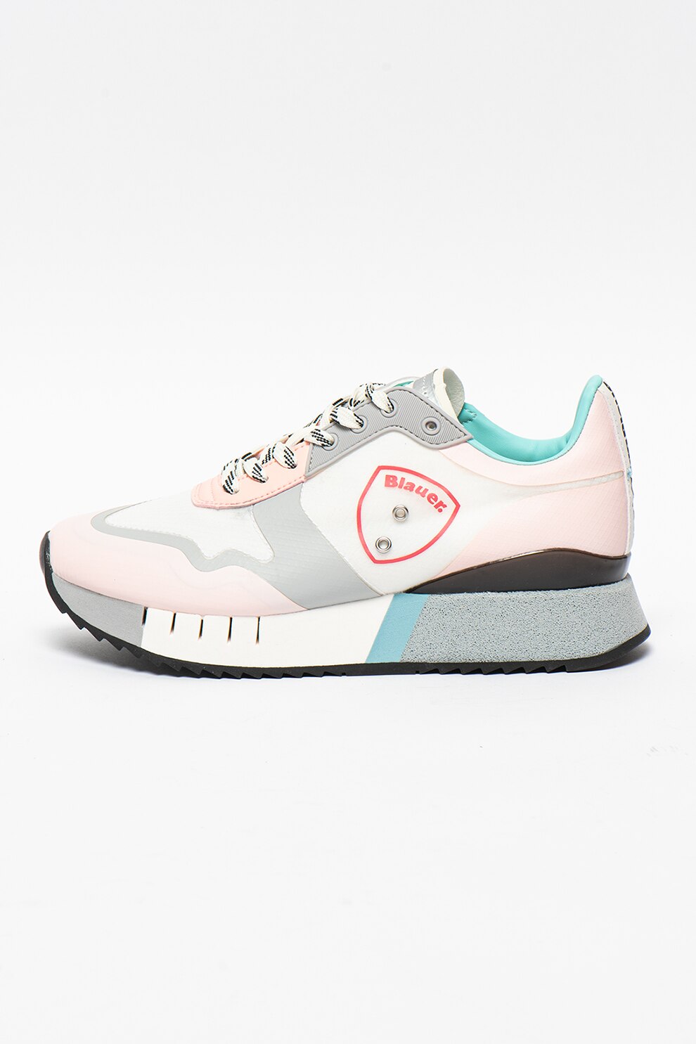 Blauer, Pantofi sport cu model colorblock si accente peliculizate Myrtle