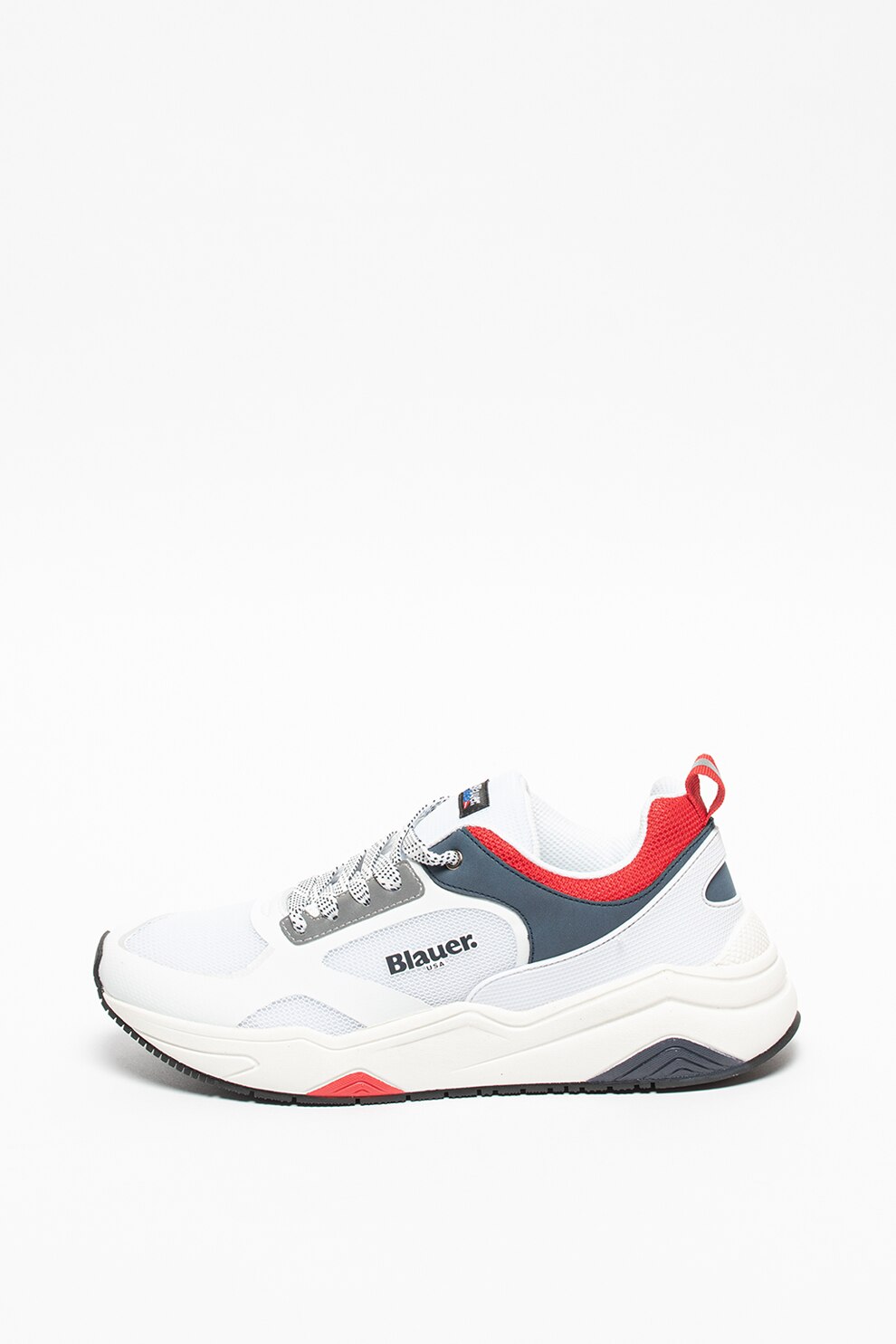 Blauer, Pantofi sport din piele ecologica si plasa