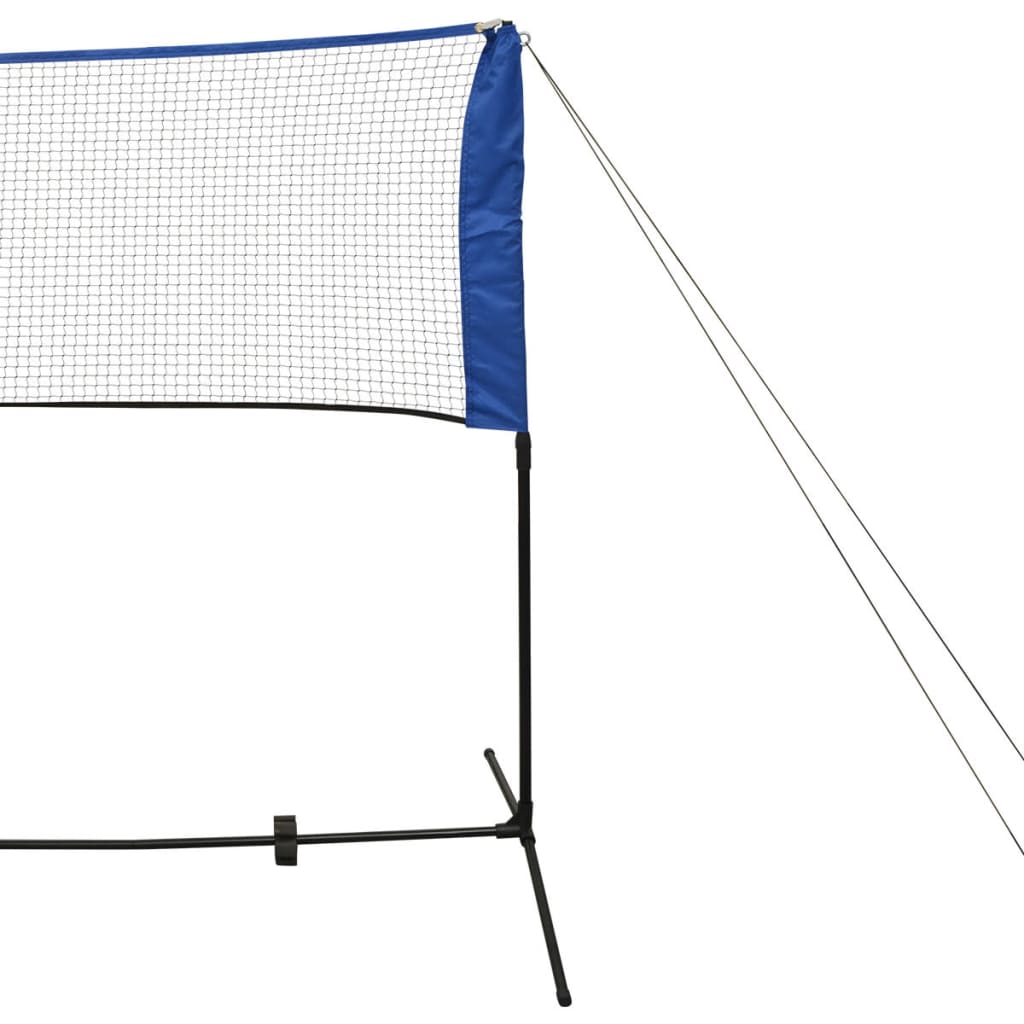 Filet De Badminton VidaXL 600x155 Cm - Tissu PE Jaune Et Noir - Neuf - Réf 80355