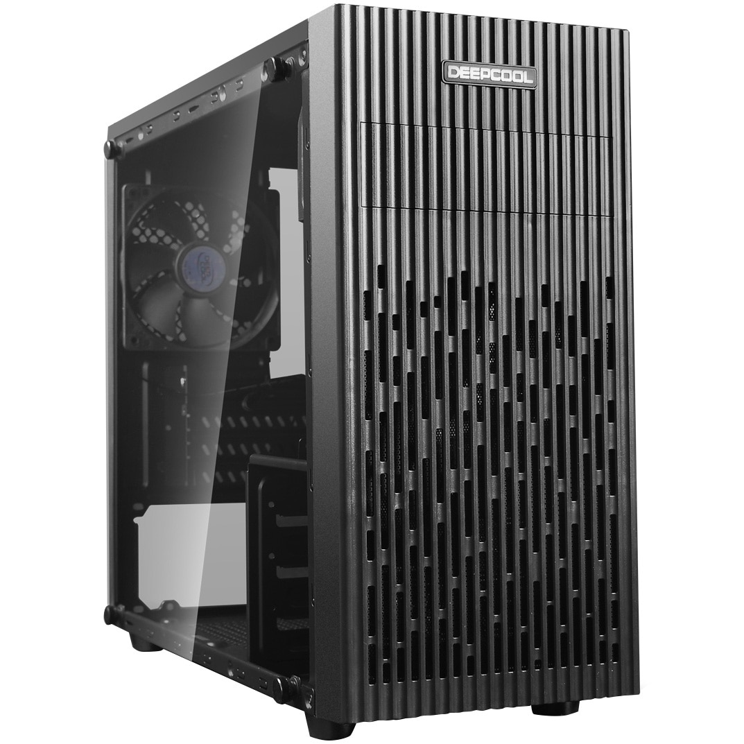 Carcasa DeepCool MATREXX 30, Mini Tower, fara sursa, mATX, Black