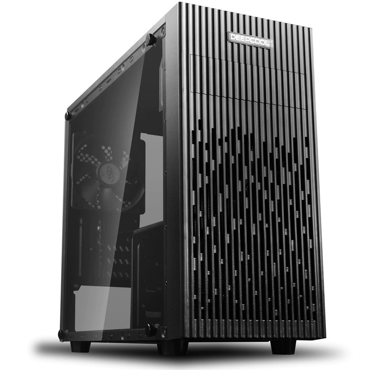 Кутия за компютър DeepCool MATREXX 30, Черна, ATX, Mini Tower