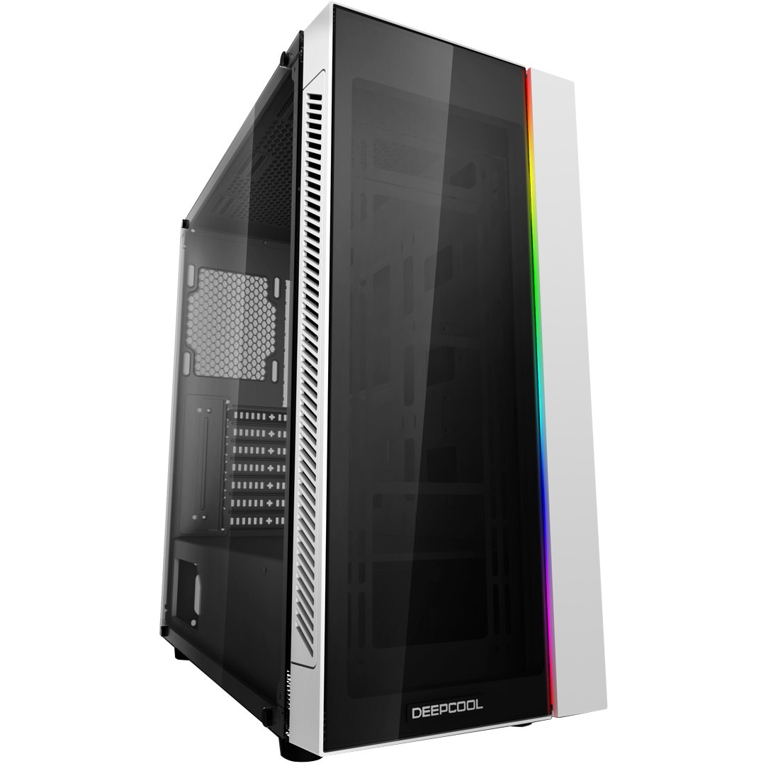 Carcasa DeepCool MATREXX 55 ADD-RGB WH, Mid-Tower, fara sursa, E-ATX,