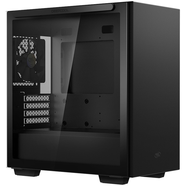Компютърна кутия DeepCool MACUBE 110, Mini ITX, Без захранващ блок, ITX, Black