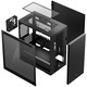 Компютърна кутия DeepCool MACUBE 110, Mini ITX, Без захранващ блок, ITX, Black