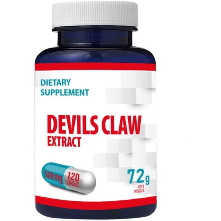 Supliment alimentar Devils Claw Hepatica, 120 capsule, 500 mg