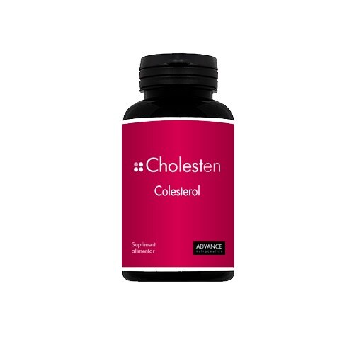 Supliment alimentar, Cholesten, ADVANCE, entru un nivel sanatos al colesterolului, 60 capsule