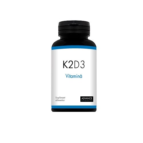 Supliment alimentar, K2D3, ADVANCE, vitamine, 60 capsule