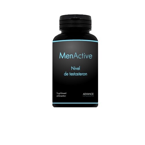 Supliment alimentar, MenActive, ADVANCE, Scaderea nivelului de testosteron, 60 capsule