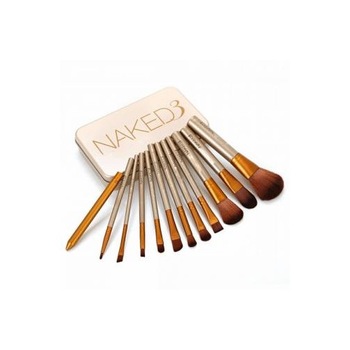 Set 12 pensule profesionale pentru machiaj Naked Set 12 pensule profesionale pentru machiaj Naked