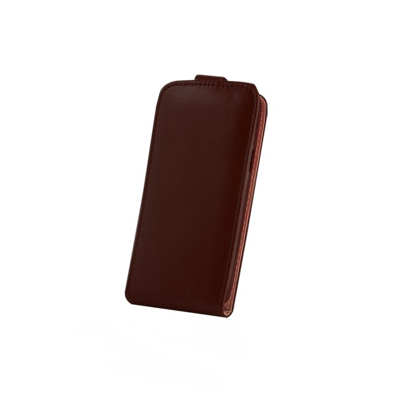 Husa Flip Plus pentru Sony Xperia Z3, maro