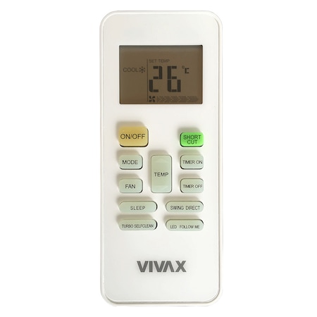 Aer conditionat Vivax ACP-18CH50AEZI Z-Design, Inverter, 18000 BTU/h, Clasa A++, Autodiagnoza, Autocuratare, Autodetectie scurgeri freon, Sleep Mode, filtru Cold Catalyst, filtru Anti-Praf, 1W Standby