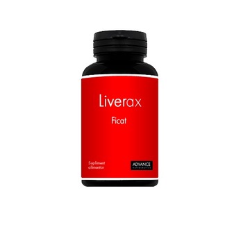 Supliment alimentar, Liverax, ADVANCE, sustine sanatatea ficatului, 60 capsule Supliment alimentar, Liverax, ADVANCE, sustine sanatatea ficatului, 60 capsule