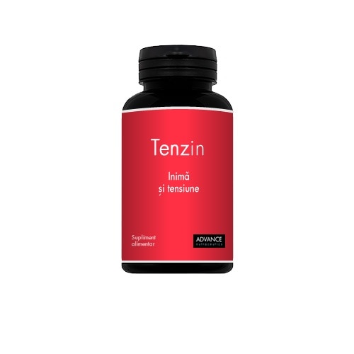 Supliment alimentar, Tenzin, ADVANCE, pentru inima si tensiune sanatoasa, 60 capsule