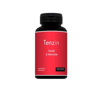 Supliment alimentar, Tenzin, ADVANCE, pentru inima si tensiune sanatoasa, 60 capsule Supliment alimentar, Tenzin, ADVANCE, pentru inima si tensiune sanatoasa, 60 capsule