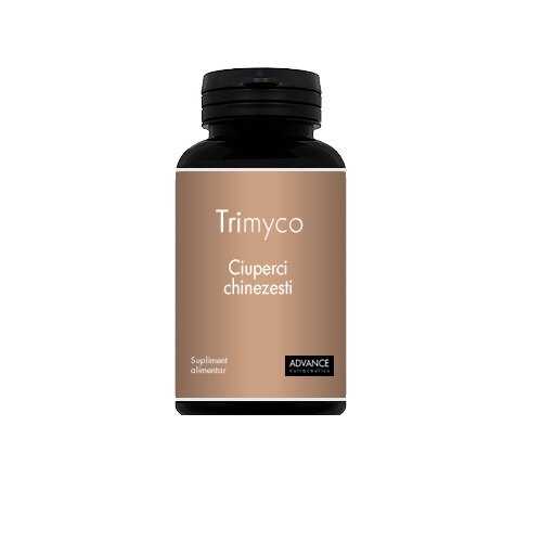 Supliment alimentar, Trimyco, ADVANCE, Reishi, Cordyceps, Pleurotus, 60 capsule
