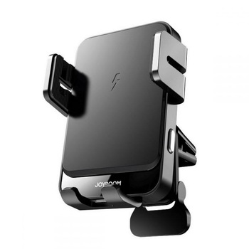 Suport auto Joyroom JR-ZS219 Air Vent Mount, Incarcare Wireless 15W, Quick Charge 3.0, USB-C, Negru Suport auto Joyroom JR-ZS219 Air Vent Mount, Incarcare Wireless 15W, Quick Charge 3.0, USB-C, Negru