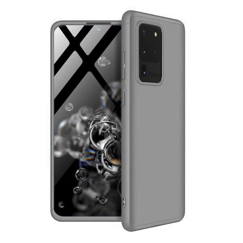 Husa 360 pentru Samsung Galaxy S20 Ultra Silver