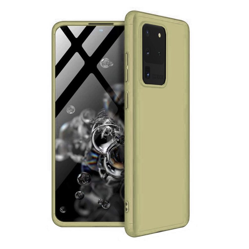 Husa 360 pentru Samsung Galaxy S20 Ultra Gold