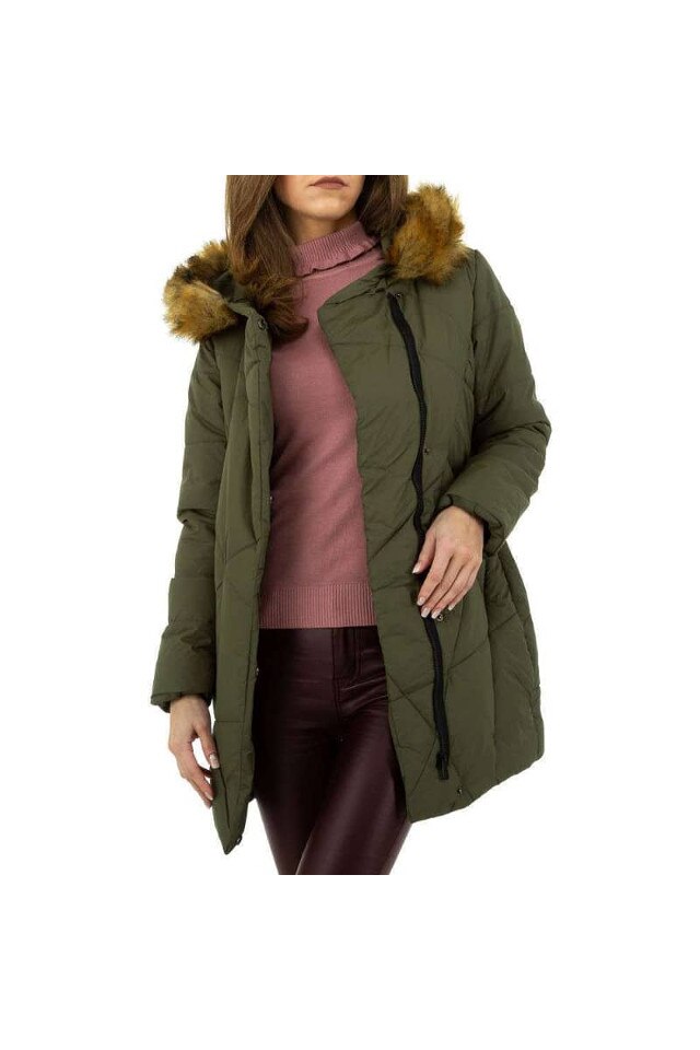 Geaca Glo Story G005 culoare kaki, Kaki