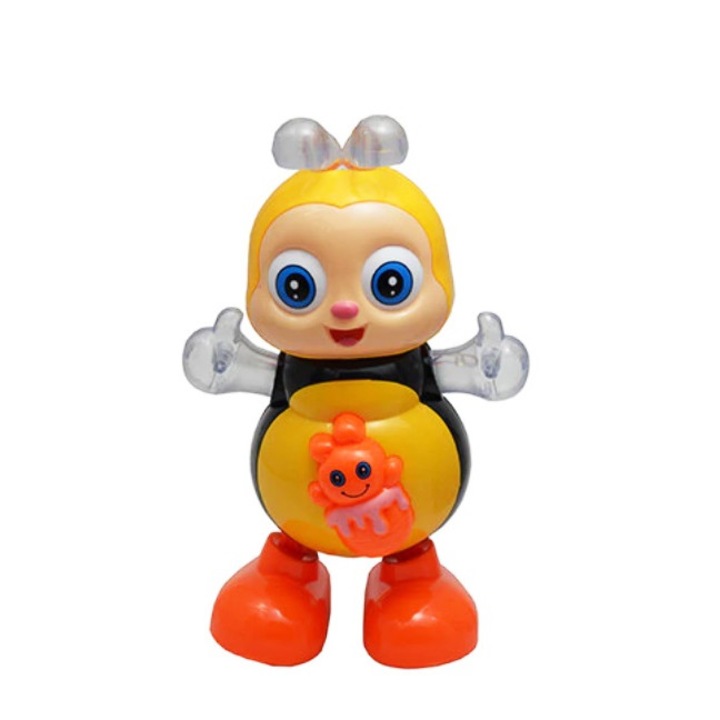 Jucarie interactiva electronica ”Albinuta Vesela” cu sunete si lumini