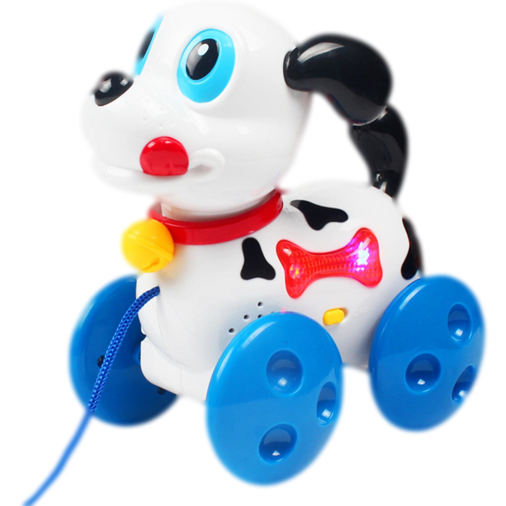 Jucarie de tras Catelus interactiv, Sunete si Lumini