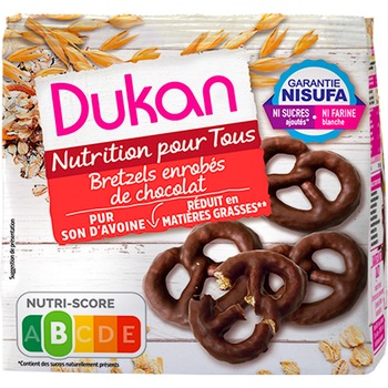 Covrigei bretzels inveliti in ciocolata, dieta Dukan, 100g Covrigei bretzels inveliti in ciocolata, dieta Dukan, 100g