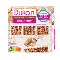 Batoane din tarate de ovaz cu arahide Dieta Dukan, 90g