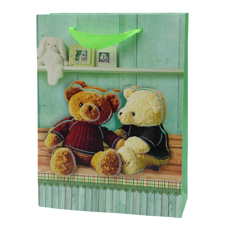 Punga cadou 24 x 8,2 x 18 cm Midex PCM-8, Verde