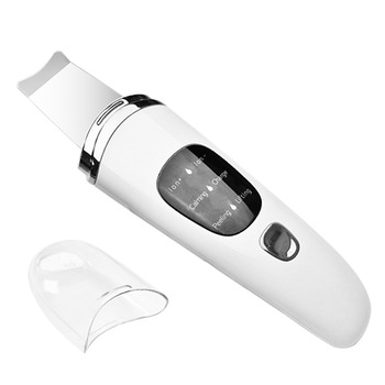 Aparat de curatare faciala cu ultrasunete, Horigen™ GT-1929, cu ioni, indepartare puncte negre, hidratare, skin scrubber, peeling, anti rid, anti imbatranire, acumulator, alb Aparat de curatare faciala cu ultrasunete, Horigen™ GT-1929, cu ioni, indepartare puncte negre, hidratare, skin scrubber, peeling, anti rid, anti imbatranire, acumulator, alb