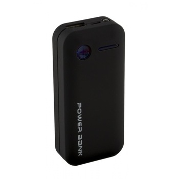 Baterie portabila Powerbank Serioux 5400mAh, 1xUSB, negru, bulk Baterie portabila Powerbank Serioux 5400mAh, 1xUSB, negru, bulk