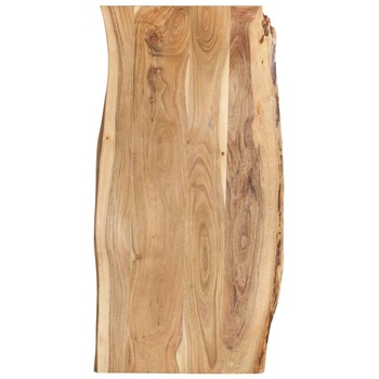 Blat de masa, 120x(50-60)x2,5 cm, lemn masiv de acacia Blat de masa, 120x(50-60)x2,5 cm, lemn masiv de acacia