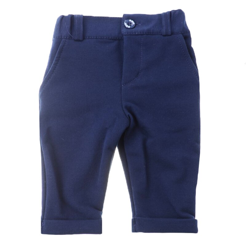 Pantaloni eleganti pentru baieti Mini Junior 062B, Bleumarin, Bleumarin